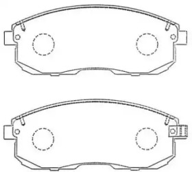 Дисковой тормозной механизм AISIN для NISSAN CEFIRO II седан (A32) 2.0